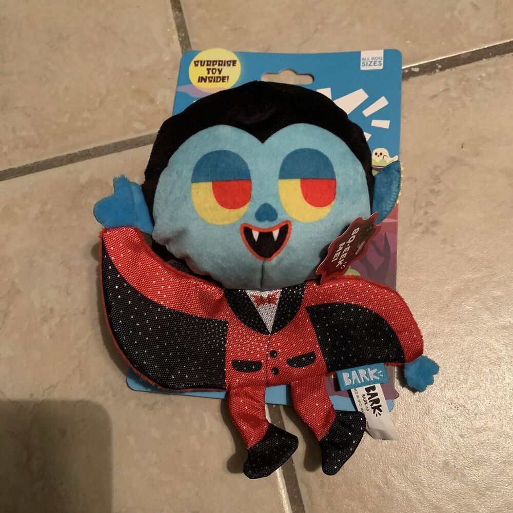 Bark Halloween Boogieman Vampire  Dog Toy